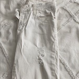 White ZARA jeans